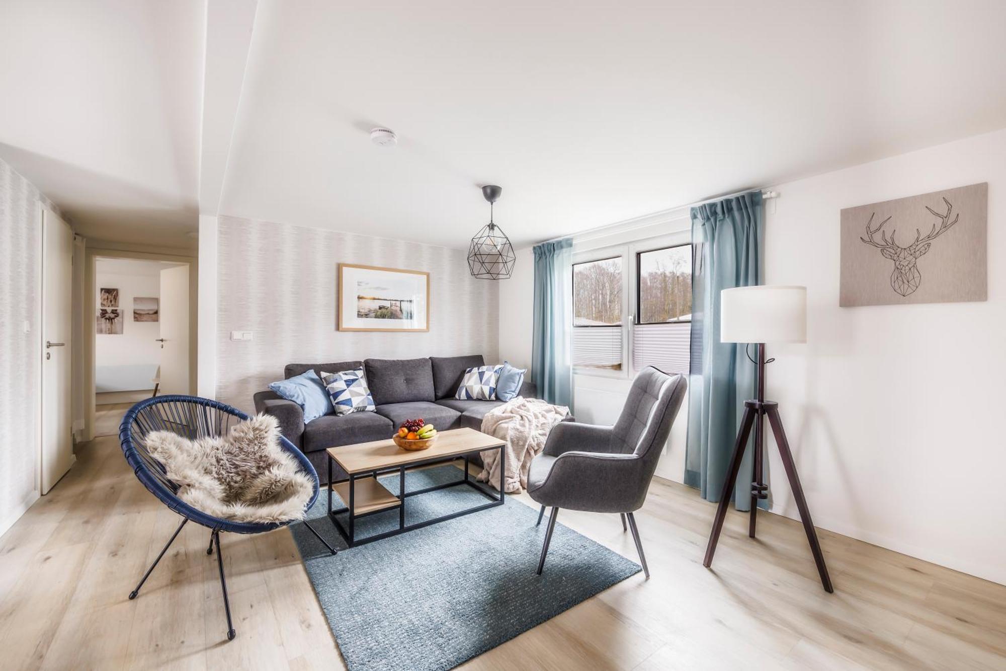 Ferienhaus Waldgefluester 70 Qm I Ueberdachte Terrasse I 2 Schlafzimmer I Strandnah ヨーアヒムスタール エクステリア 写真
