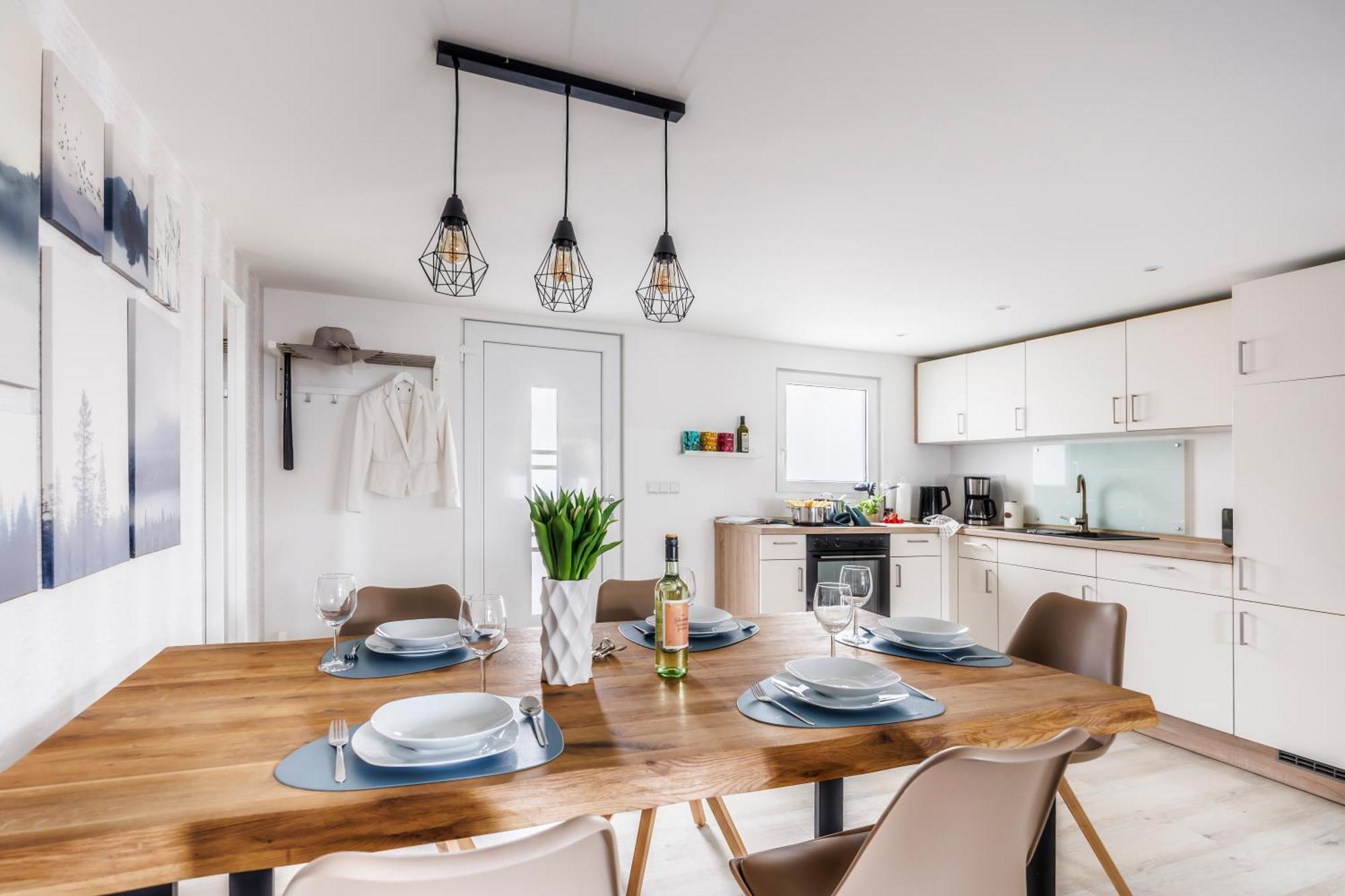 Ferienhaus Waldgefluester 70 Qm I Ueberdachte Terrasse I 2 Schlafzimmer I Strandnah ヨーアヒムスタール エクステリア 写真